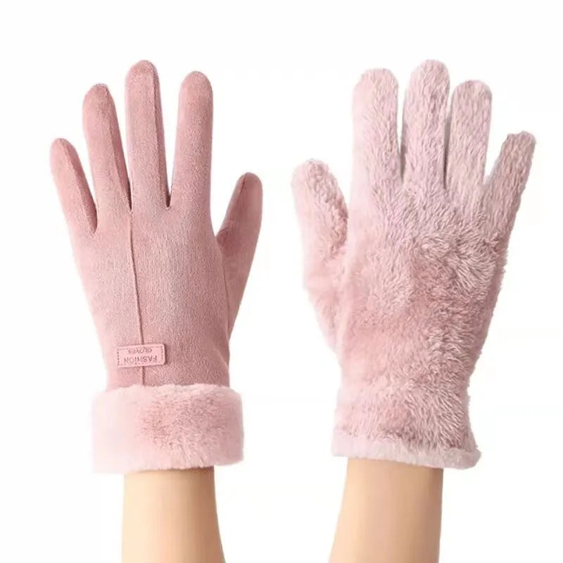 Warm Sweden Ladies' Gloves - VelvTouch-Blue-1-State of Style