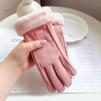 Warm Sweden Ladies' Gloves - VelvTouch-Blue-1-State of Style