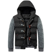 Warm Winter Coat For Men - Thorvald-Black-S-State of Style