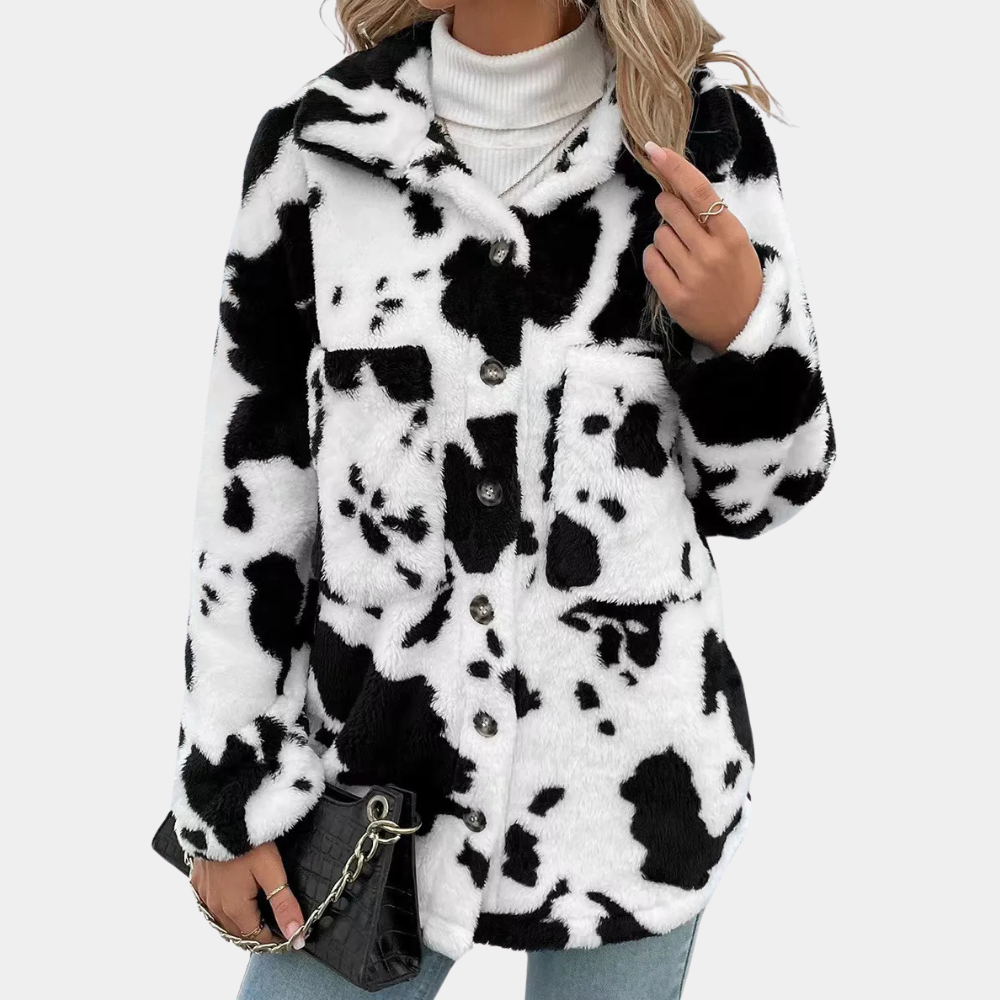 Warm Winter Coat for Women - Elowen-Black-XS-State of Style