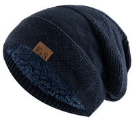 Warm Winter Hat with Fleece Lining - Luna-Khaki-56cm-58cm-State of Style
