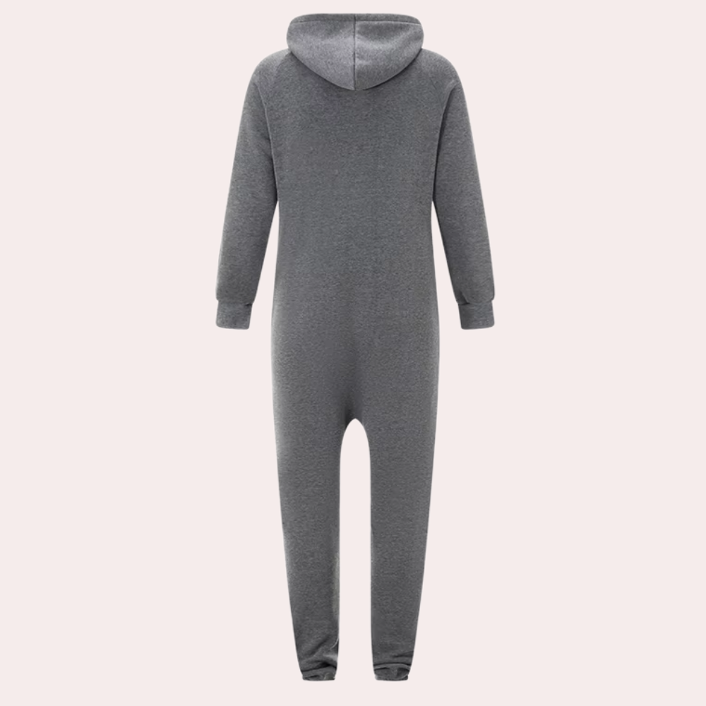 Warm Winter Jumpsuit for Men - Axel-Green-S-State of Style