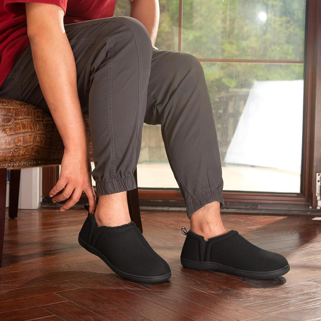 Warm Winter Slippers for Men - Noah-Brown-6.5-7.5-State of Style