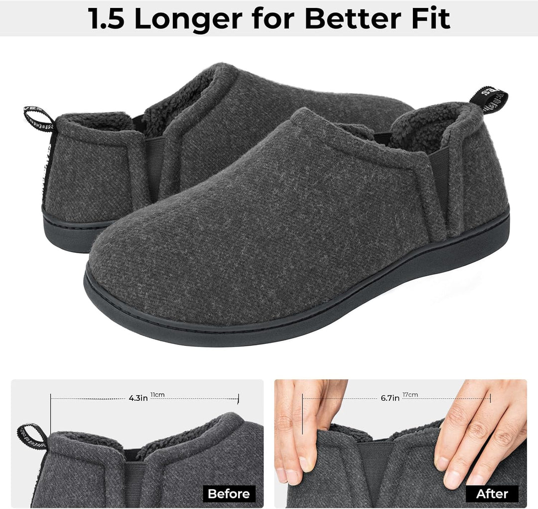 Warm Winter Slippers for Men - Noah-Brown-6.5-7.5-State of Style