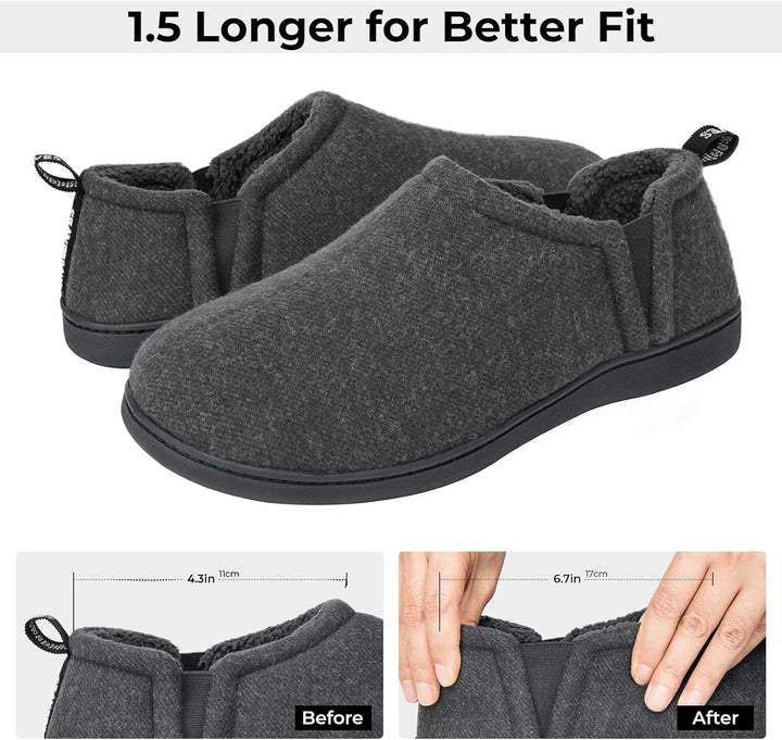 Warm Winter Slippers for Men - Noah-Brown-6.5-7.5-State of Style