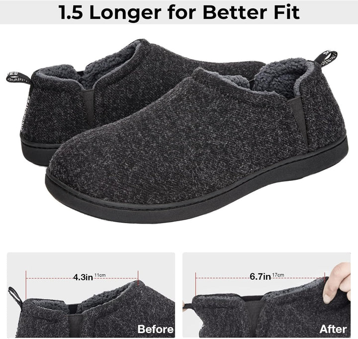 Warm Winter Slippers for Men - Noah-Brown-6.5-7.5-State of Style