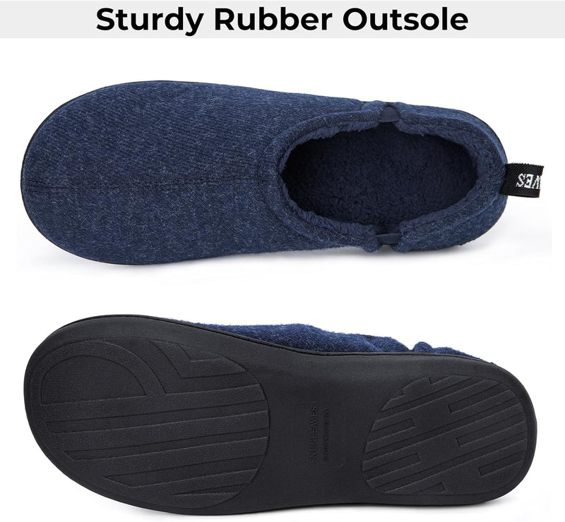Warm Winter Slippers for Men - Noah-Brown-6.5-7.5-State of Style