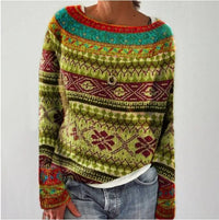 Warm Women's Sweater with Stylish Details - Nova-Diamond-S-State of Style