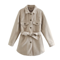 Warm Wool Jacket For Women | Stylish & Comfortable-Beige-XS-State of Style
