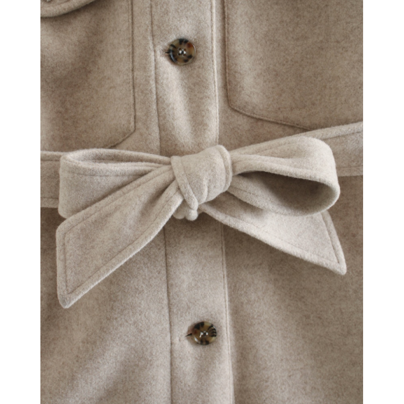 Warm Wool Jacket For Women | Stylish & Comfortable-Beige-XS-State of Style