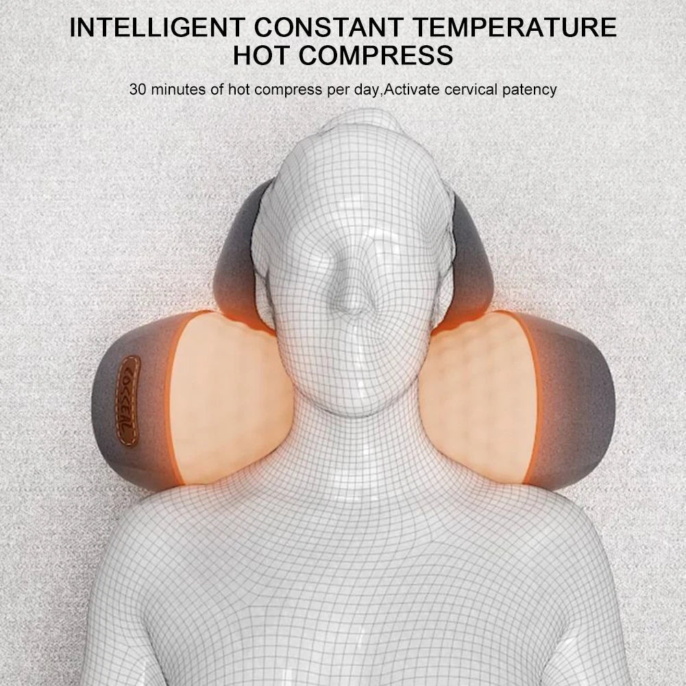 Warmth Cushion - RelaxNeck-Black-State of Style