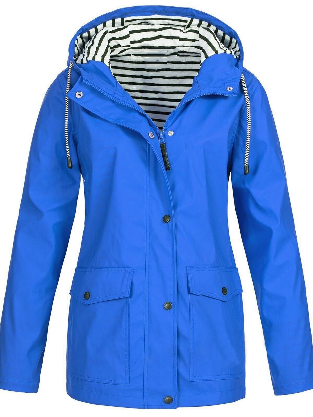 Water- and Windproof Women's Coat - Sophie-Blue-S-State of Style