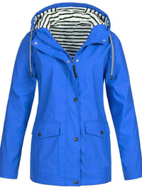 Water- and Windproof Women's Coat - Sophie-Blue-S-State of Style