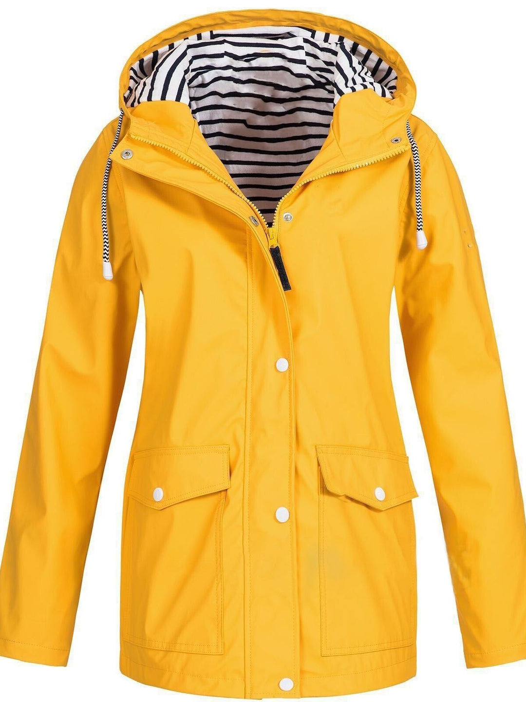 Water- and Windproof Women's Coat - Sophie-Yellow-S-State of Style