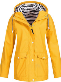 Water- and Windproof Women's Coat - Sophie-Yellow-S-State of Style
