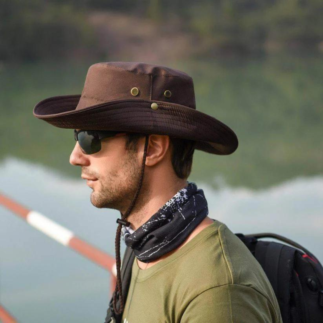 Water-repellent outdoor bucket hat with UV protection – ShieldFlex Pro-Green-State of Style