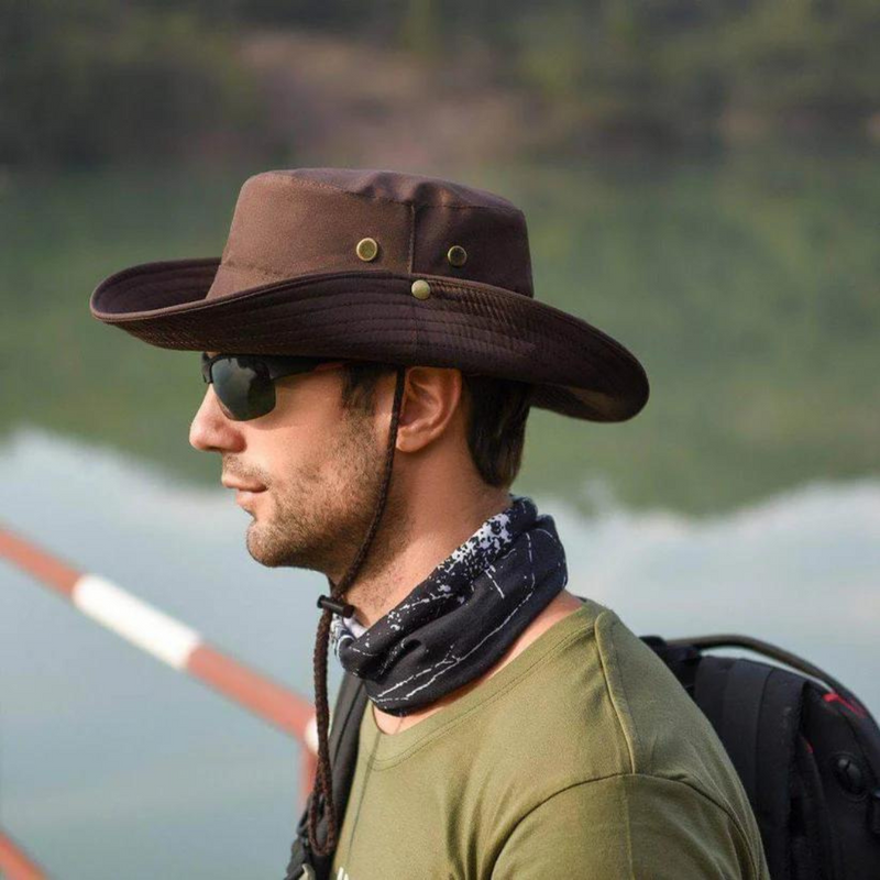 Water-repellent outdoor bucket hat with UV protection – ShieldFlex Pro-Green-State of Style
