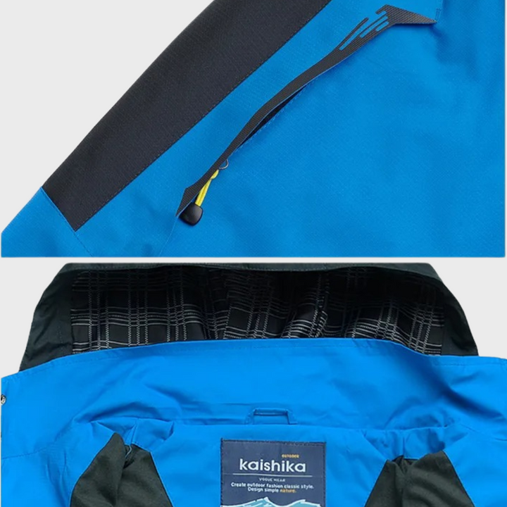 Water-Resistant Men's Windbreaker - Zephyr-Blue-L-State of Style