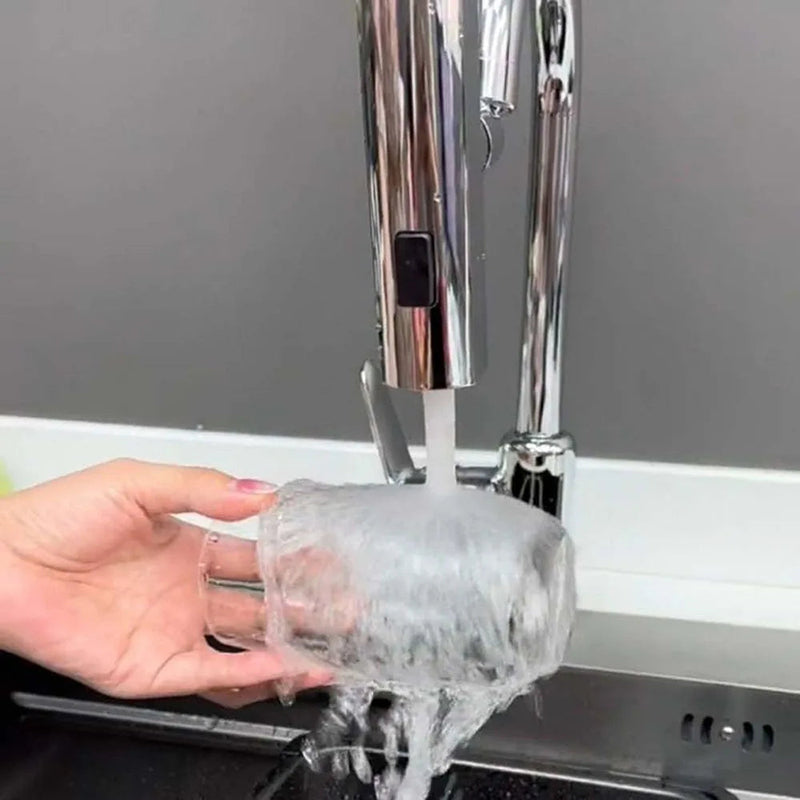Water-saving Tap Extension - AquaPower-Silver-State of Style