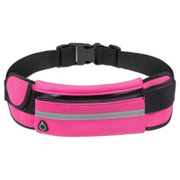 Water-Resistant Running Waist Belt – 1+1 FREE Fitness & Travel Storage Pack