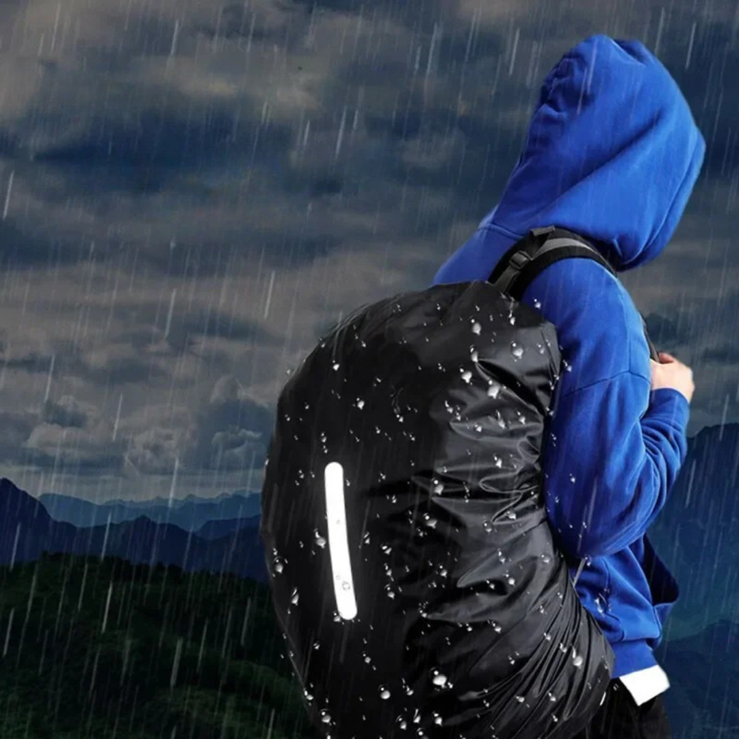 Lightweight Waterproof Backpack Rain Cover – Reflective & Adjustable