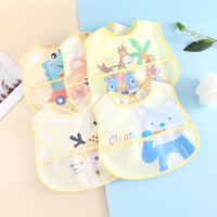 Waterproof Baby Bibs – Adjustable 5 Pieces-Yellow - random 5 pieces-State of Style