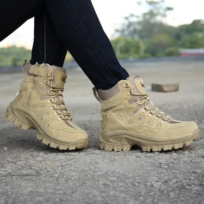 Waterproof Boots - TacticalPro-Khaki-5.0-State of Style