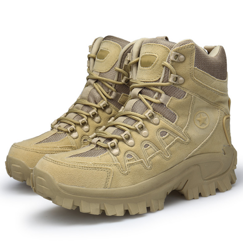 Waterproof Boots - TacticalPro-Khaki-5.0-State of Style