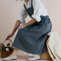 Waterproof Cotton Apron with Convenient Pockets - ChefMate-Pink-State of Style