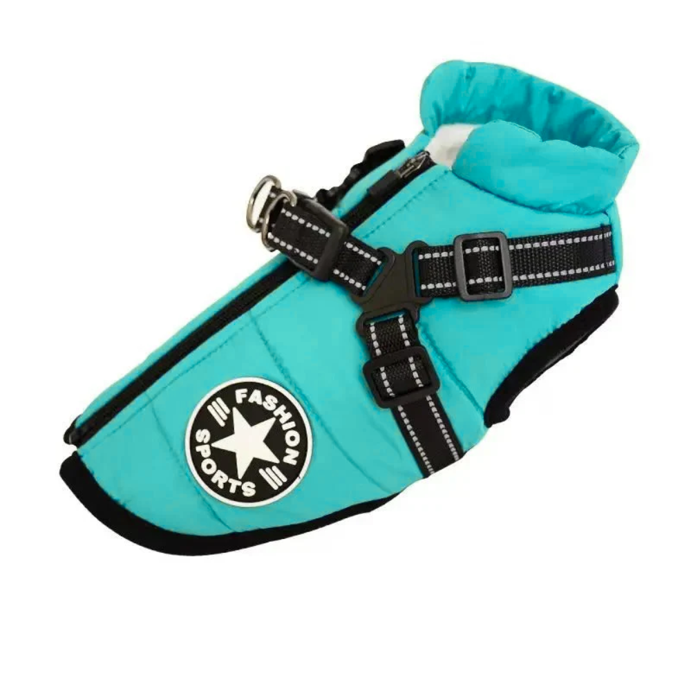 Waterproof Dog Jacket - RainRover-Light blue-S-State of Style