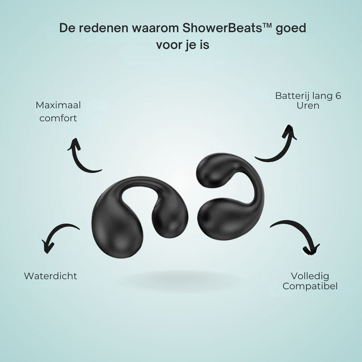 Waterproof Earbuds - HydroTunes-Black-State of Style