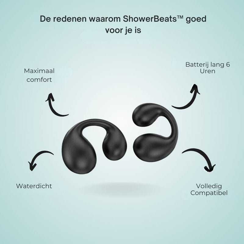 Waterproof Earbuds - HydroTunes-Black-State of Style