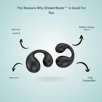 Waterproof Earplugs - HydroTunes-Black-State of Style