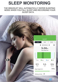 Waterproof Fitness Tracker - FitStyle-Gold-State of Style