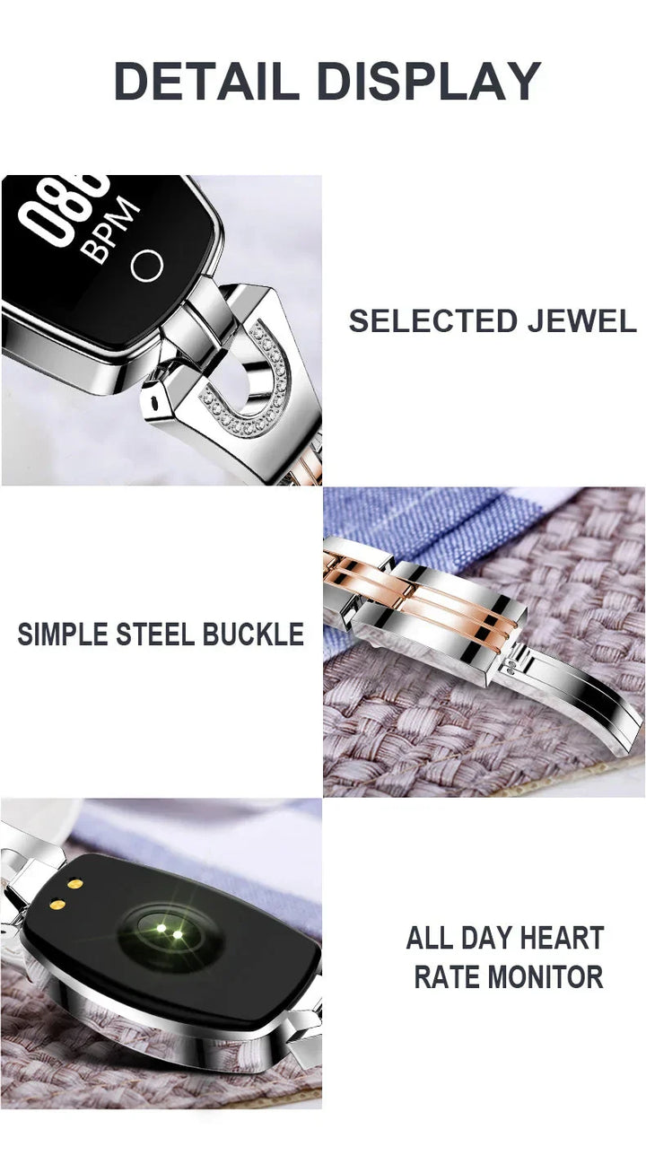 Waterproof Fitness Tracker - FitStyle-Gold-State of Style