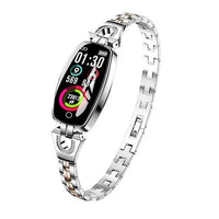 Waterproof Fitness Tracker - FitStyle-Silver-State of Style