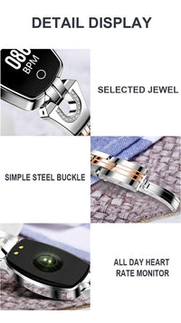 Waterproof Fitness Wristband - FitStyle-Gold-State of Style