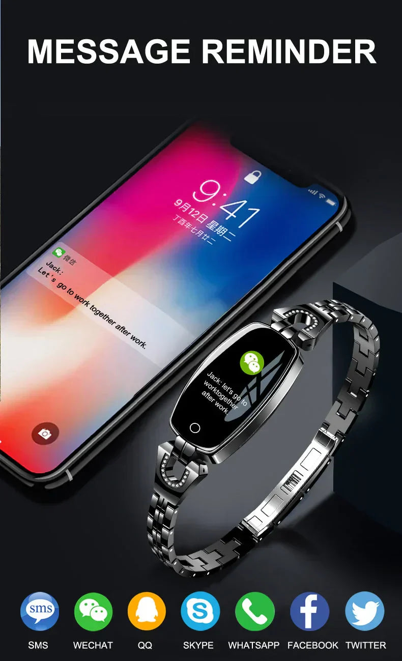 Waterproof Fitness Wristband - FitStyle-Gold-State of Style