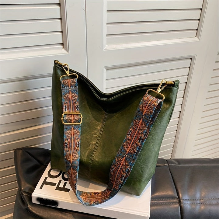 Waterproof Leather Handbag - Mia-Green-State of Style