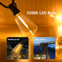 Waterproof LED Light String - LumiGlow-15 M-State of Style