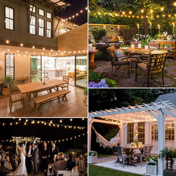 Waterproof LED Light String - LumiGlow-15 M-State of Style