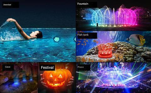 Waterproof LED Underwater Light with Remote Control - GlowRipple-1 + 1 FREE-State of Style