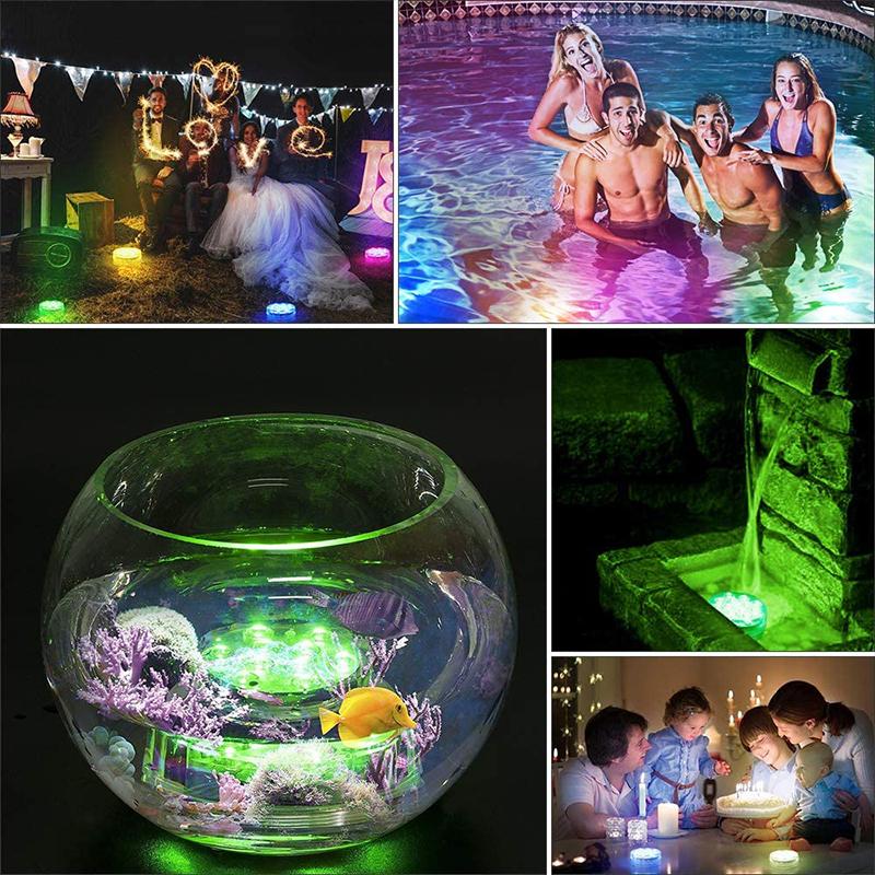 Waterproof LED Underwater Light with Remote Control - GlowRipple-1 + 1 FREE-State of Style