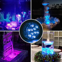 Waterproof LED Underwater Light with Remote Control - GlowRipple-1 + 1 FREE-State of Style