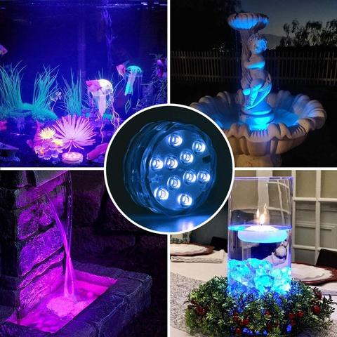 Waterproof LED Underwater Light with Remote Control - GlowRipple-1 + 1 FREE-State of Style