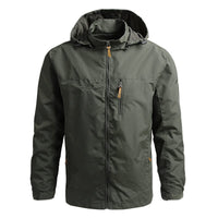 Waterproof Men's Jacket with Hood - Julian-Green-M-State of Style