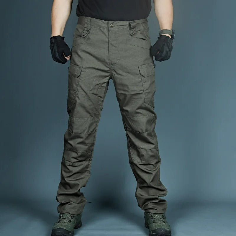Waterproof Men's Outdoor Trousers - David-Green-S-State of Style