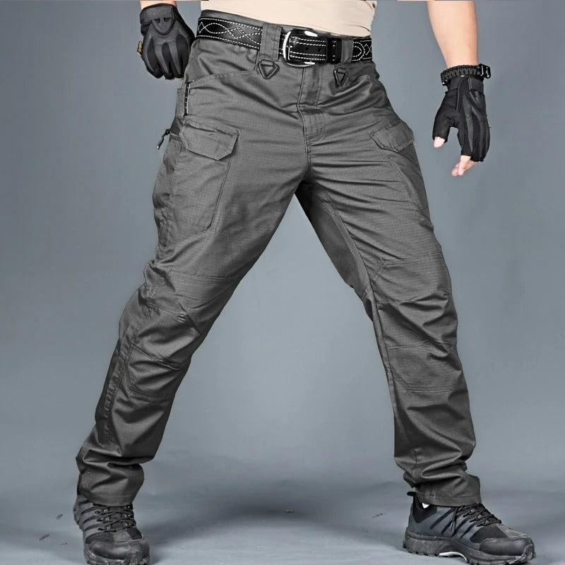 Waterproof Men's Outdoor Trousers - David-Grey-S-State of Style