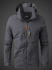 Waterproof Men's Varsity Jacket - StormGuard-Olive Green-M-State of Style