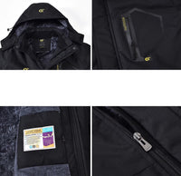 Waterproof Men's Winter Jacket - Max-Black-S-State of Style